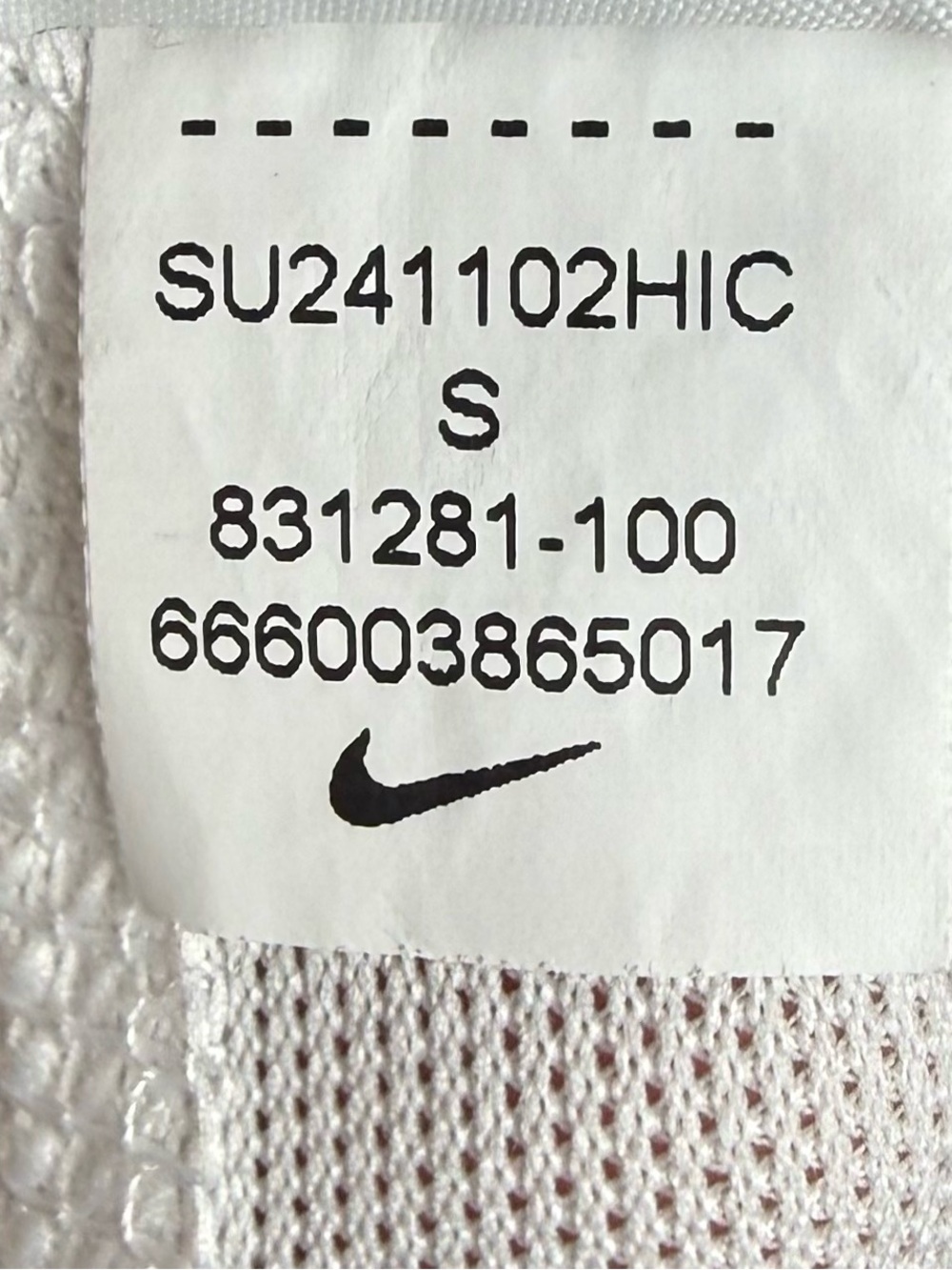 Nike Dri-FIT Modern Tempo Embossed Running Shorts White Size S Lined Active - Picture 4 of 8